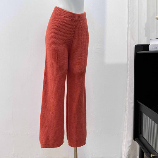 Damen weite Strickhose EB