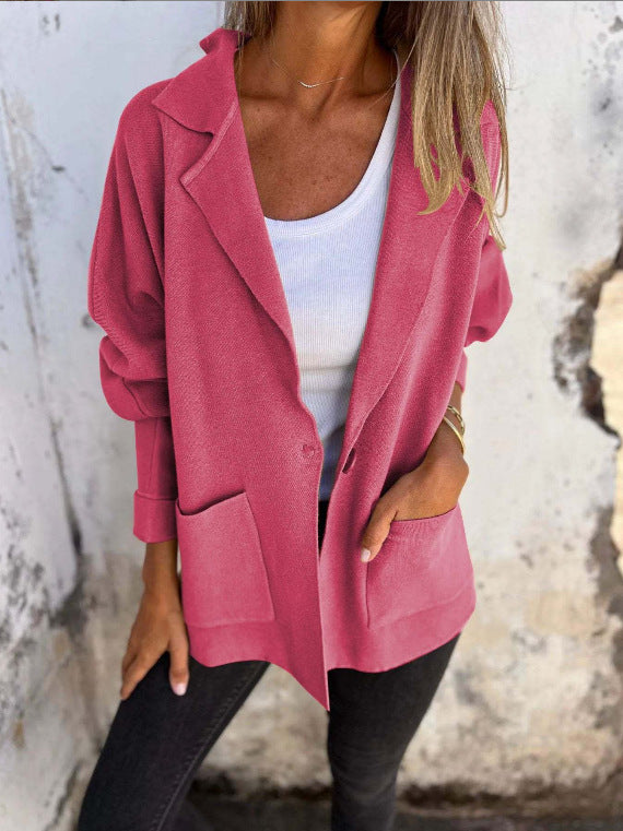 Damen modische Oversized Blazer EB