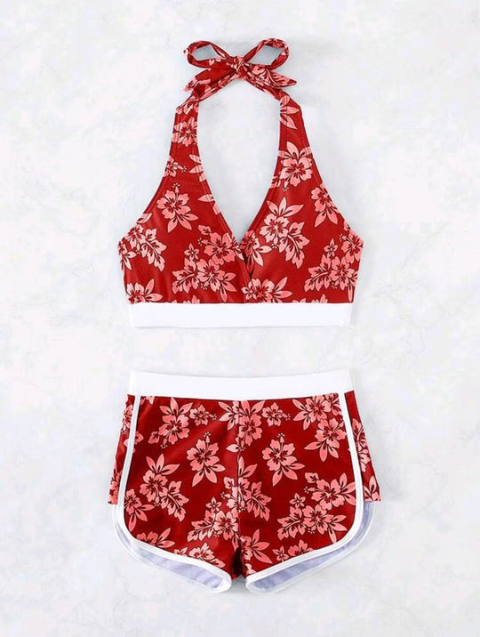 Damen Funktions-Bikini-Set mit modischem Design EB