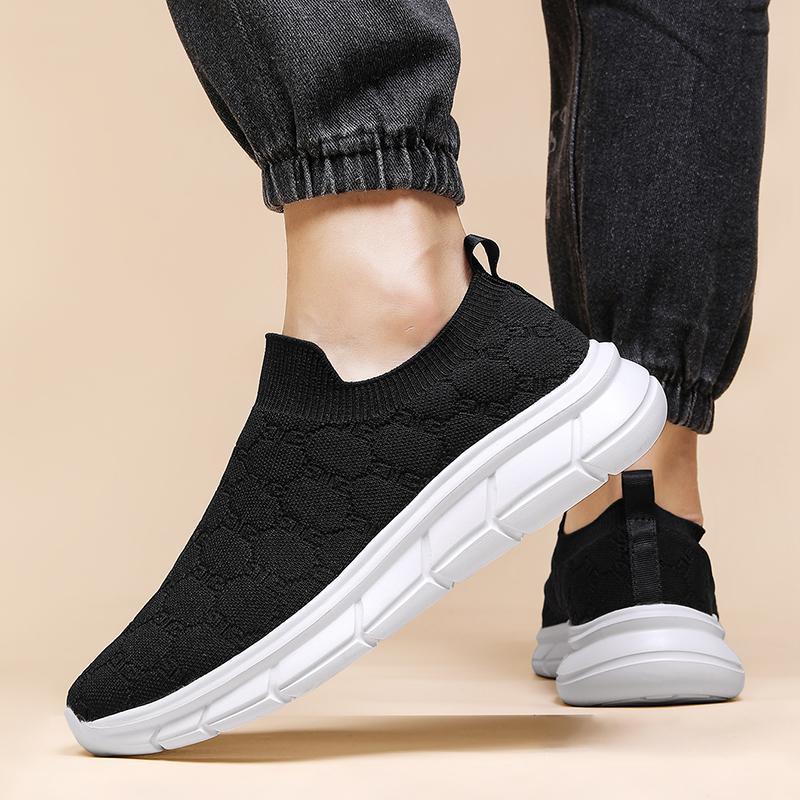 Damen Slip-On Laufschuhe mit atmungsaktivem Obermaterial EB