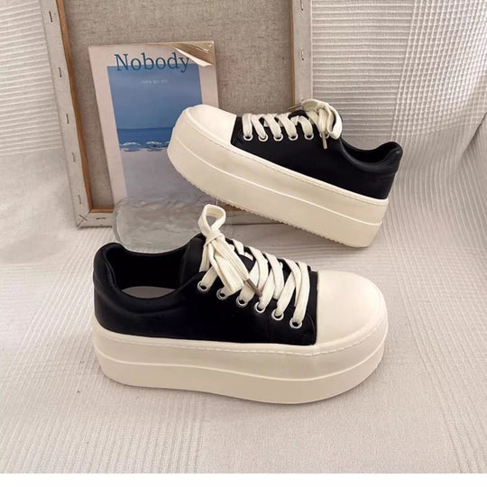 Damen Sneaker mit modischer Plateau-Sohle EB