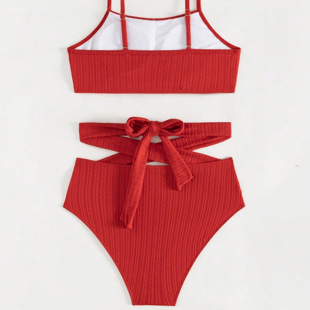 Damen Hochtaillierter Bikini mit angesagtem Schnitt EB