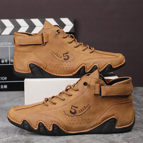 Damen Sportliche High-Cut Sneaker mit rutschfester Sohle EB