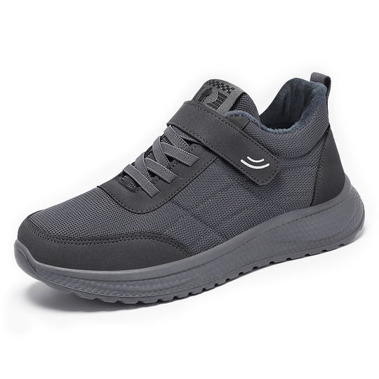 Damen sportliche Sneaker mit praktischem Klettverschluss und rutschfester Sohle EB