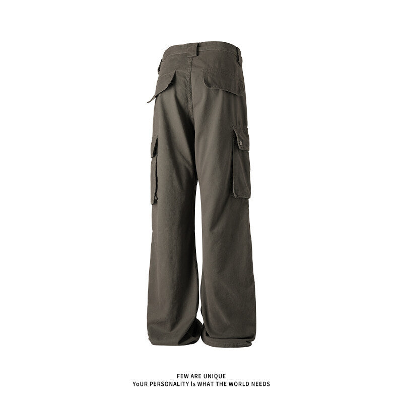 Herren Cargo-Hose mit seitlichen Taschen und bequemer Passform EB