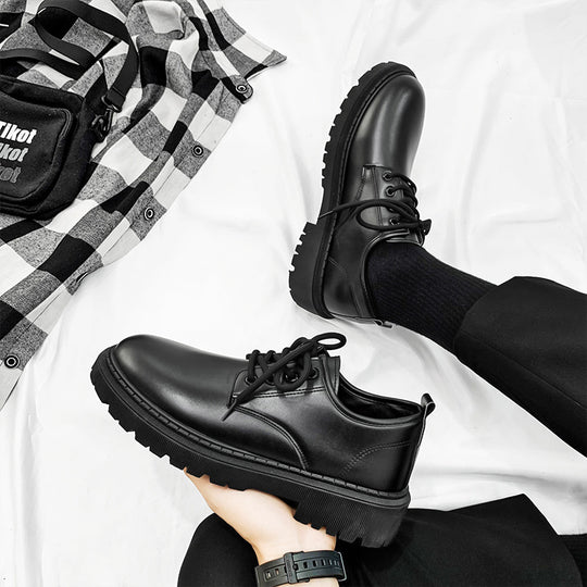 Herren Robuste Schnürschuhe mit rutschfester Sohle und verstärktem Obermaterial EB