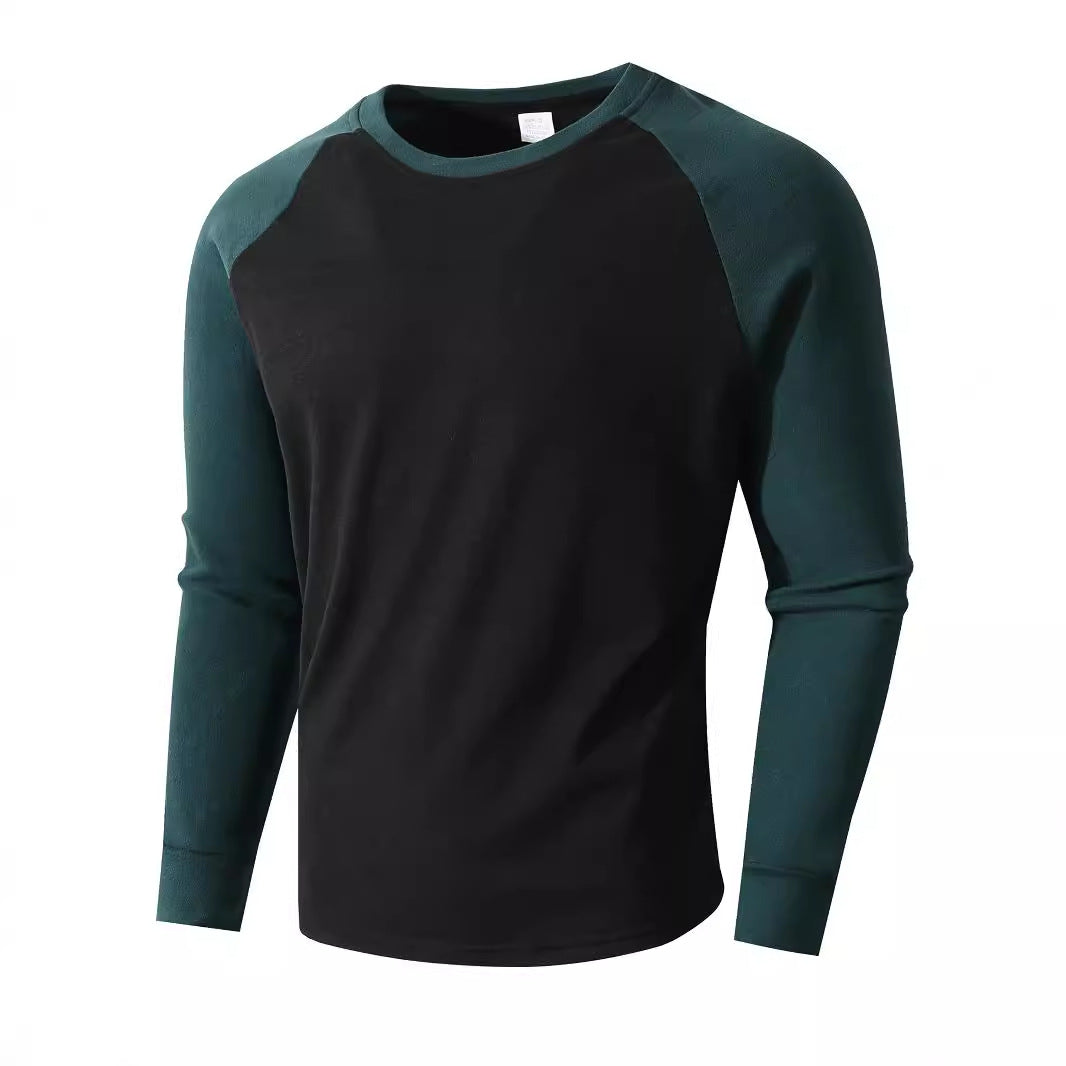 Herren Sportliches Langarmshirt mit Raglanärmeln EB