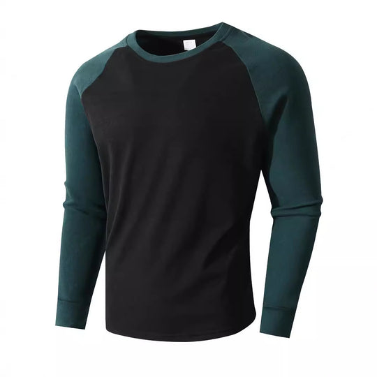 Herren Sportliches Langarmshirt mit Raglanärmeln EB