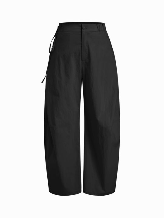 Damen lässige Culotte-Hose mit elastischem Bund und praktischen Seitentaschen EB