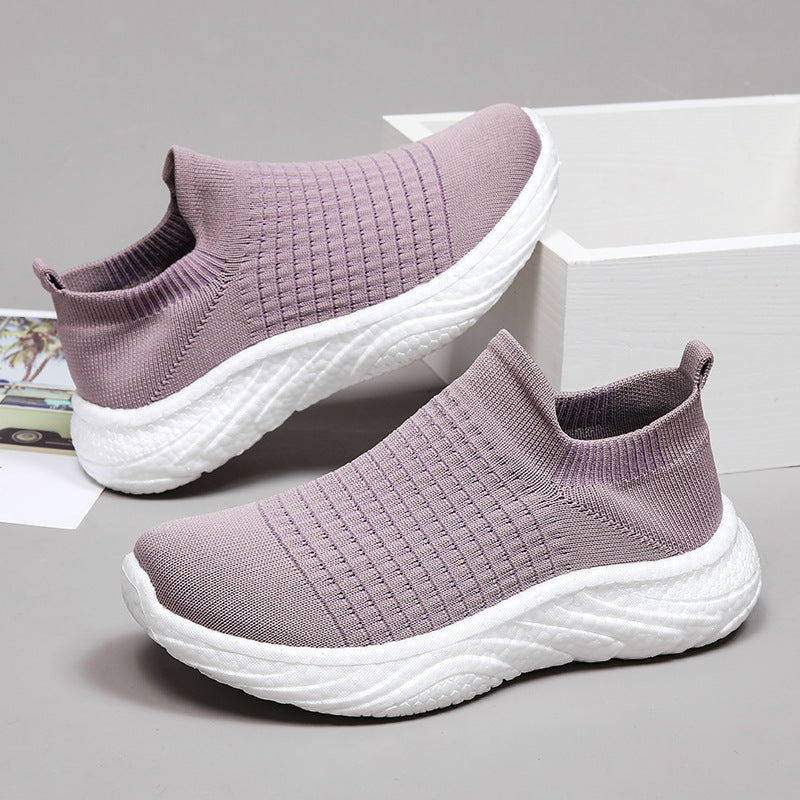 Damen atmungsaktive Slip-On Sneakers EB