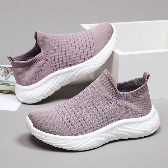 Damen atmungsaktive Slip-On Sneakers EB