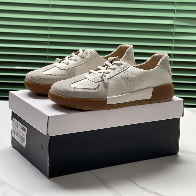 Damen Sportliche Sneaker mit eleganten Suede-Elementen EB