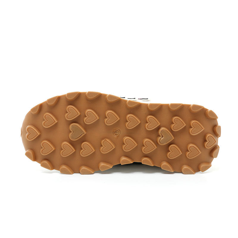 Damen Sportliche Sneakers mit dämpfender Laufsohle und atmungsaktivem Mesh-EB