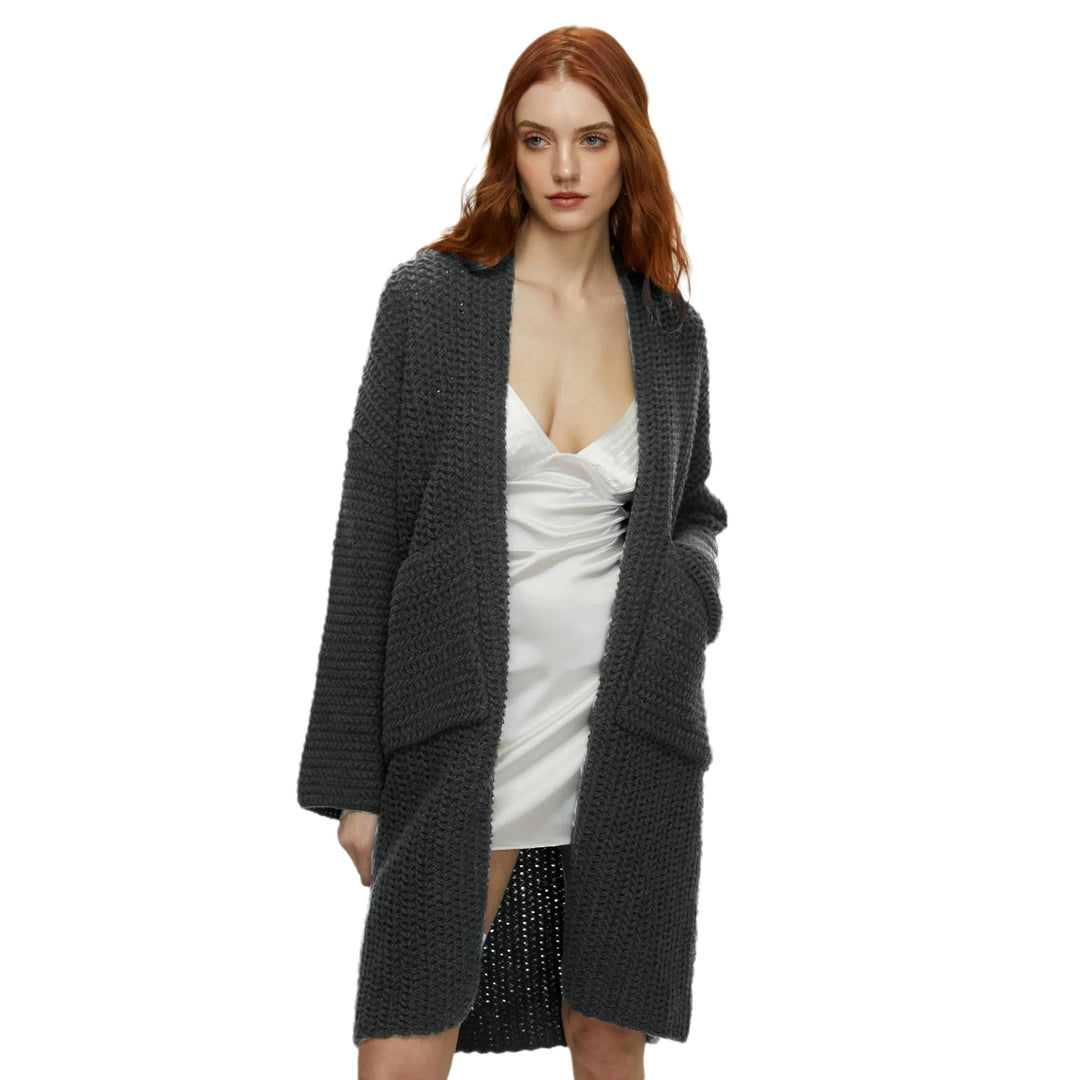 Damen Strickjacke mit Taschen EB