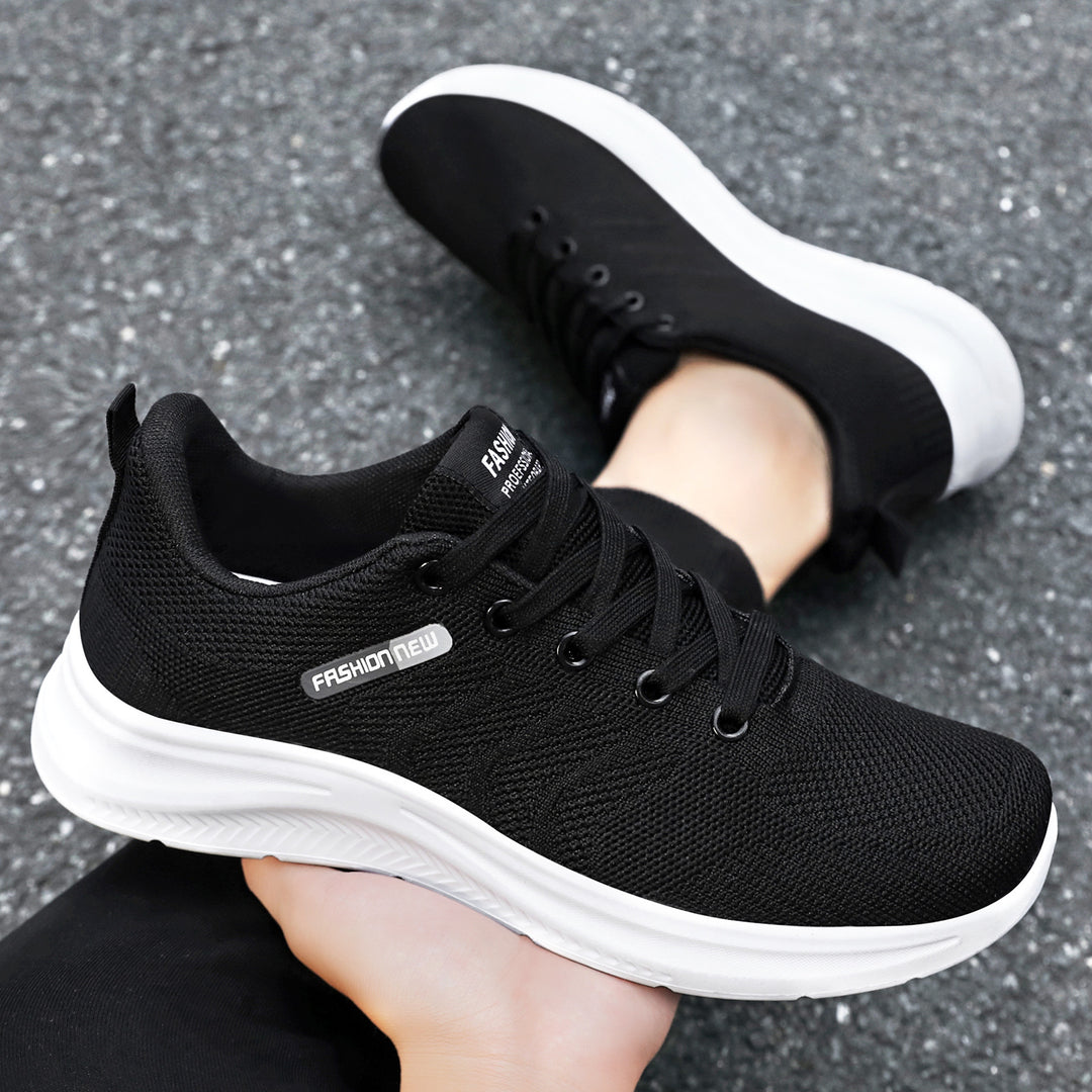 Damen Atmungsaktive Sport-Sneaker mit flexiblem Mesh-Obermaterial EB