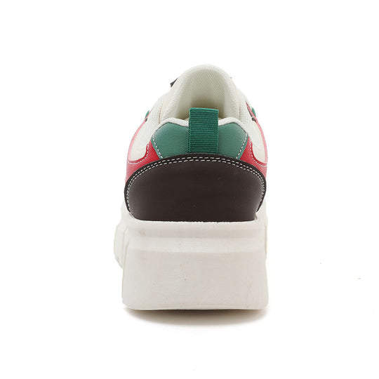 Damen sportliche Sneakers mit dämpfender Sohle und modischem Design EB