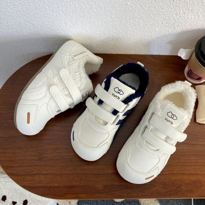 Damen Modische Sneaker mit kuscheligem Innenfutter EB