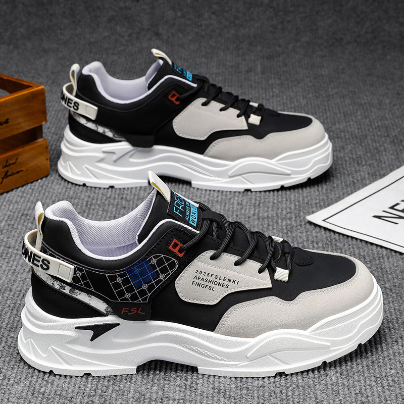 Damen Sportliche Chunky Sneakers mit dämpfender Sohle und atmungsaktivem Obermaterial EB