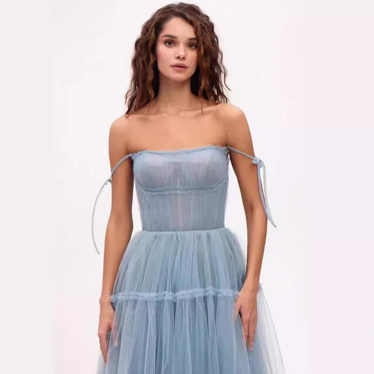 Damen Abendkleid aus feinstem Tüll von EB