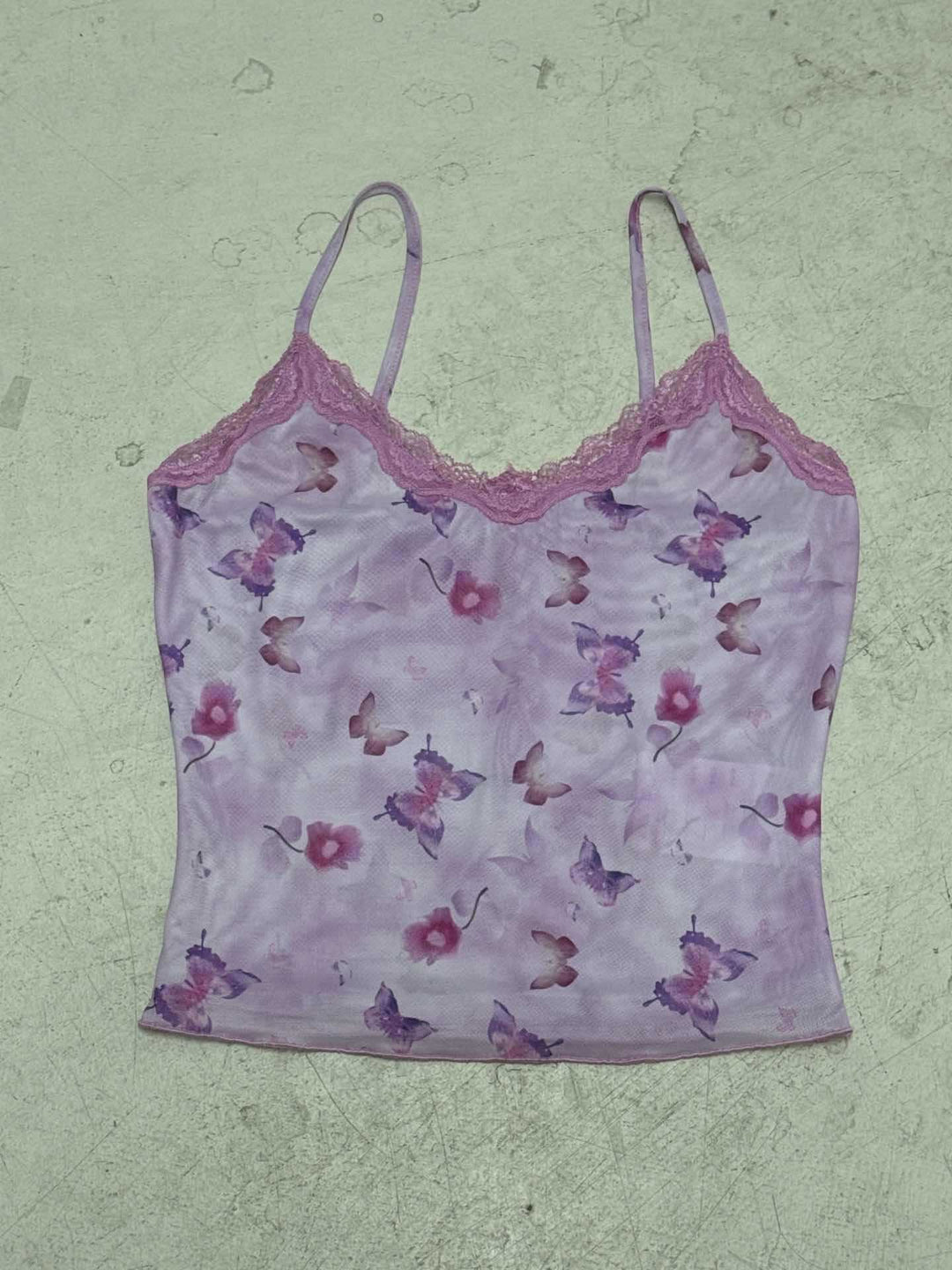 Damen Spitzenoberteil mit floralem Design EB