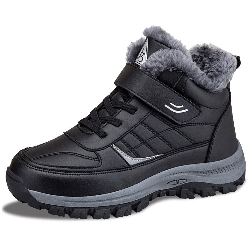 Damen isolierte Winterstiefel mit praktischem Klettverschlusssystem EB