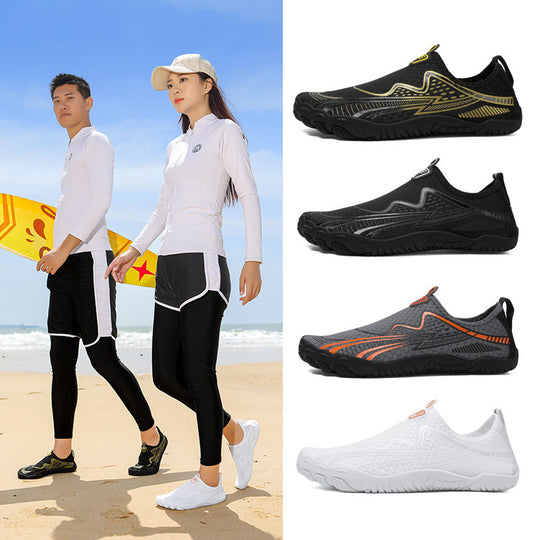 Damen Wassersport-Schuhe mit rutschfester Sohle und atmungsaktivem Obermaterial EB