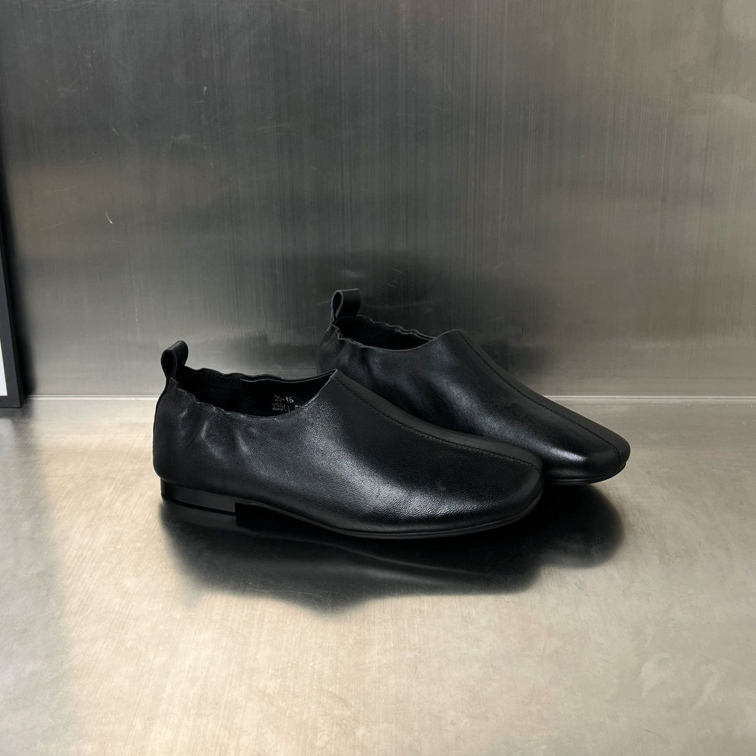 Damen elegante Mokassins mit dekorativem Riemen und komfortabler Sohle EB