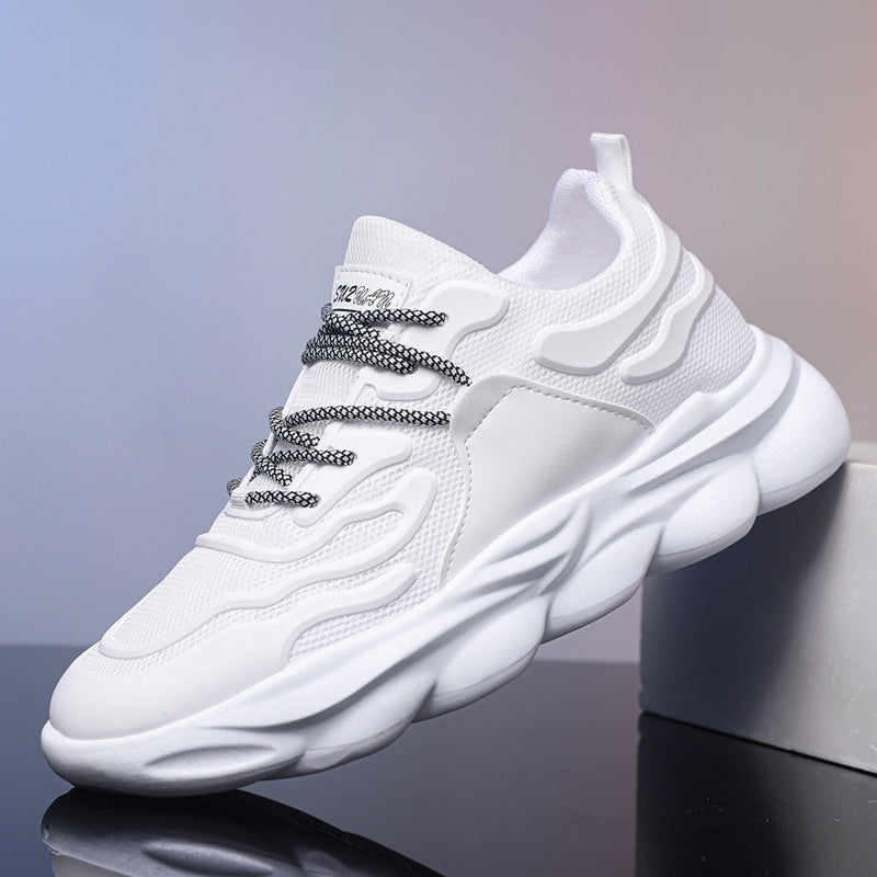 Damen Sportliche Sneakers mit atmungsaktivem Obermaterial und komfortabler Dämpfung EB