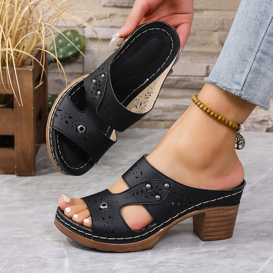 Damen Komfortable Lederschuhe EB