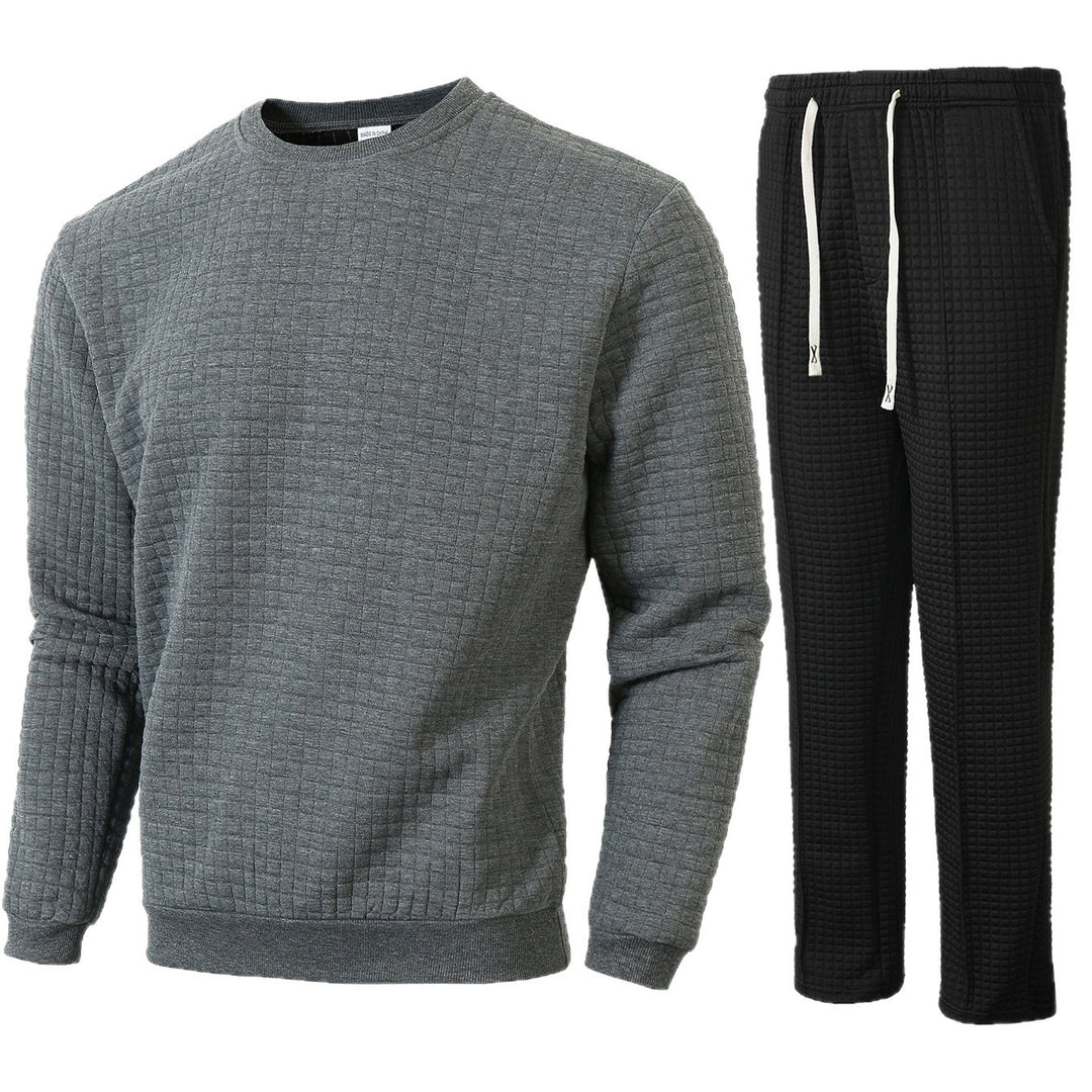 Herren gemütliches Sweatshirt und Jogginghose Set EB
