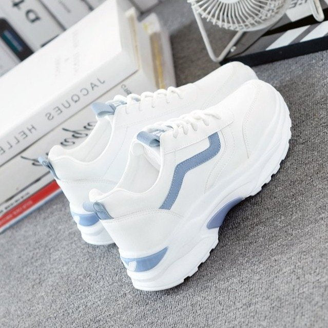 Damen Komfortable Sneaker mit atmungsaktiver Obermaterialkonstruktion EB