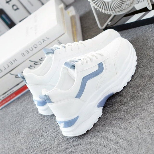 Damen Komfortable Sneaker mit atmungsaktiver Obermaterialkonstruktion EB