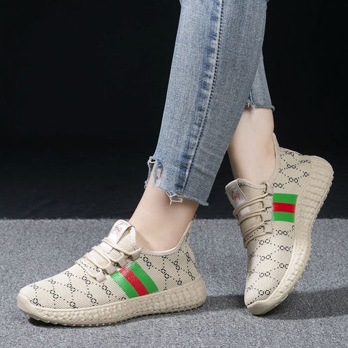 Damen modische Sneaker mit stabilisierender Sohle und atmungsaktiver Struktur EB