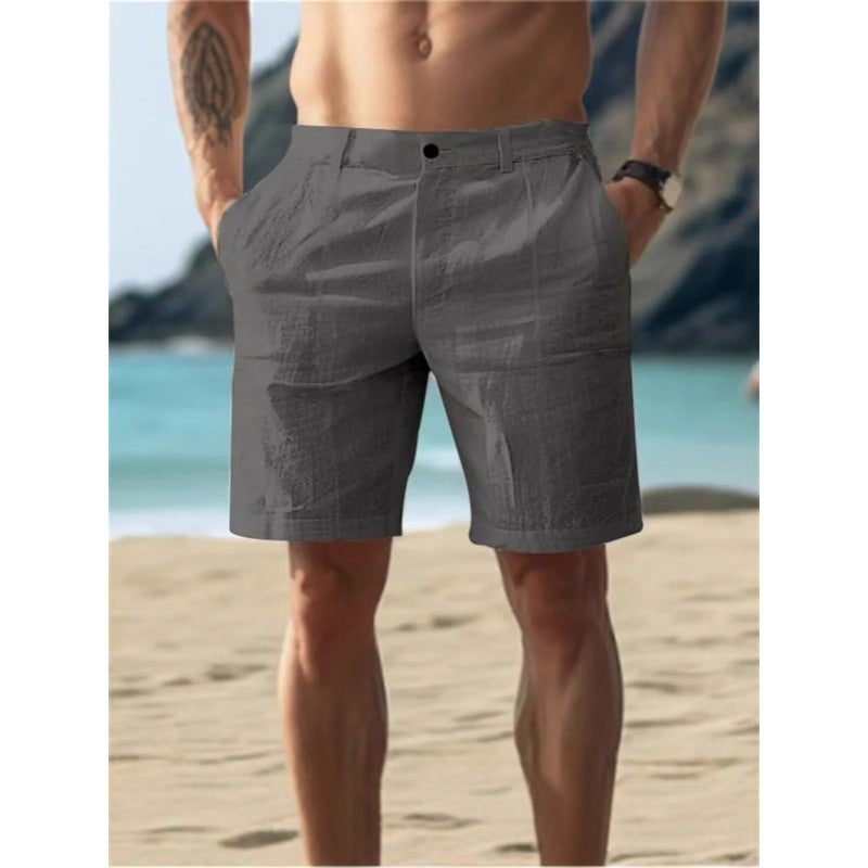 Herren Badeshorts mit schnelltrocknendem Material und praktischen Seitentaschen EB