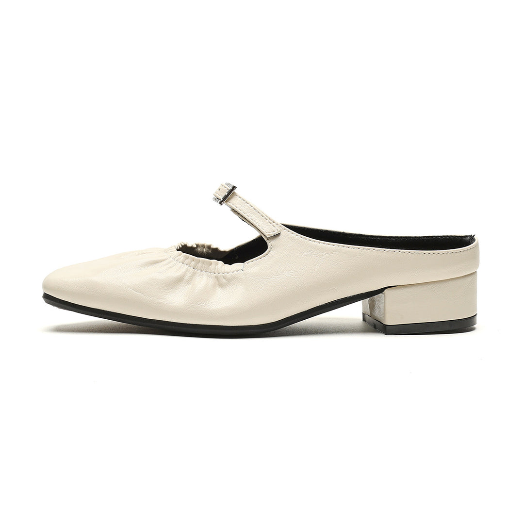 Damen Slipper mit verstellbarem Riemen EB