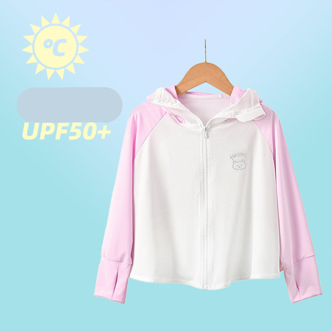 Damen Leichte Kapuzenjacke mit tierischem Aufdruck EB