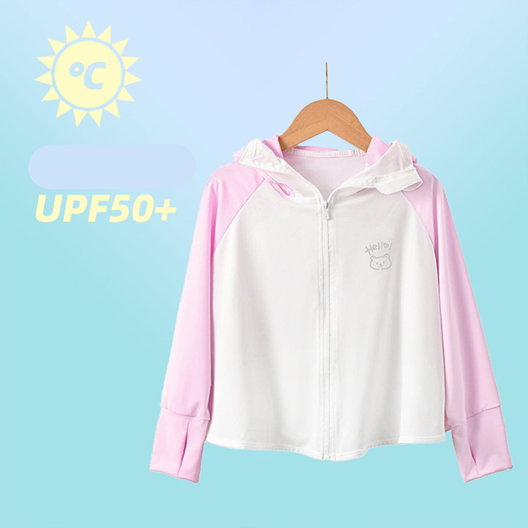 Damen leichte UV-Schutzjacke mit praktischer Kapuze EB