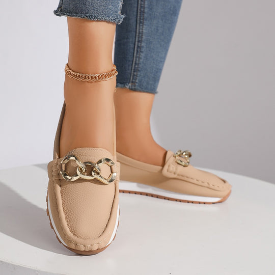 Damen Elegante Mokassins mit modischen Details EB