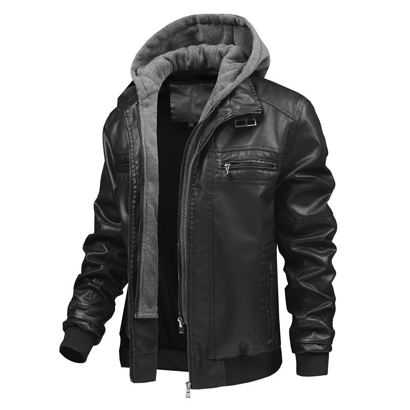 Herren jacke mit abnehmbarem Kapuzen-Innenfutter EB