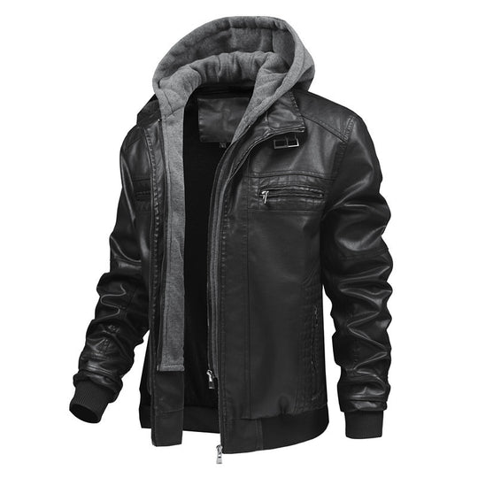 Herren jacke mit abnehmbarem Kapuzen-Innenfutter EB