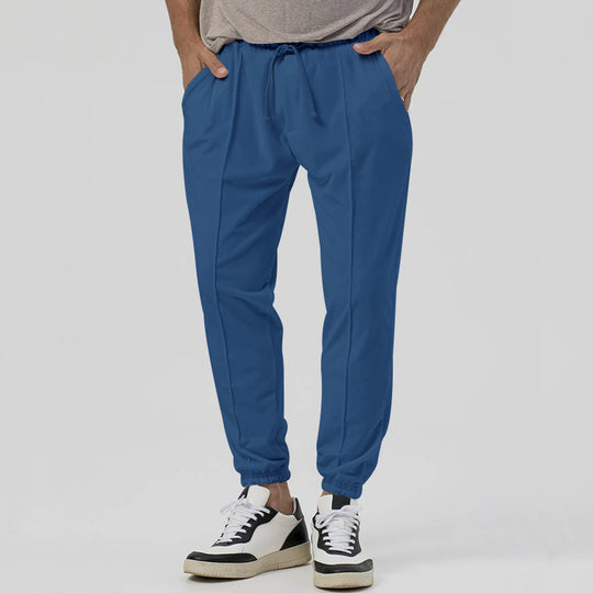 Herren Sportliche Freizeithose mit atmungsaktivem Gewebe und praktischen Seitentaschen EB