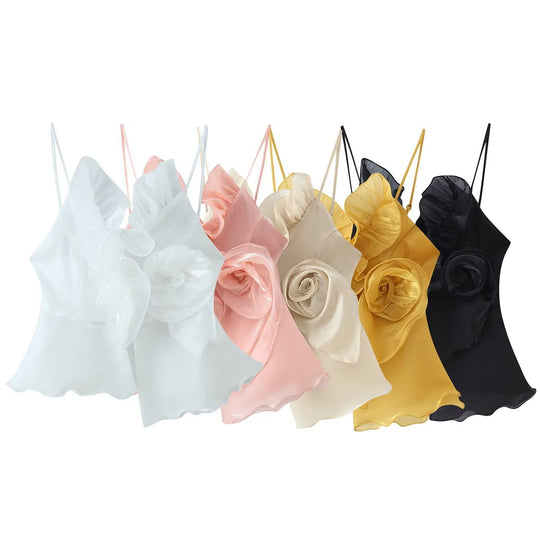 Damen Top mit eleganter Rüsche und schwingendem Saum EB