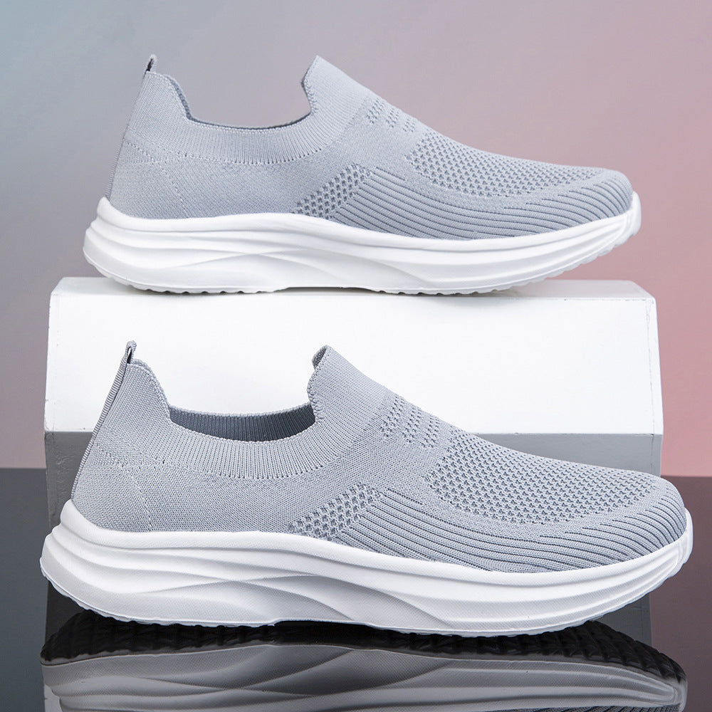 Damen Sportliche Slip-On Sneakers EB