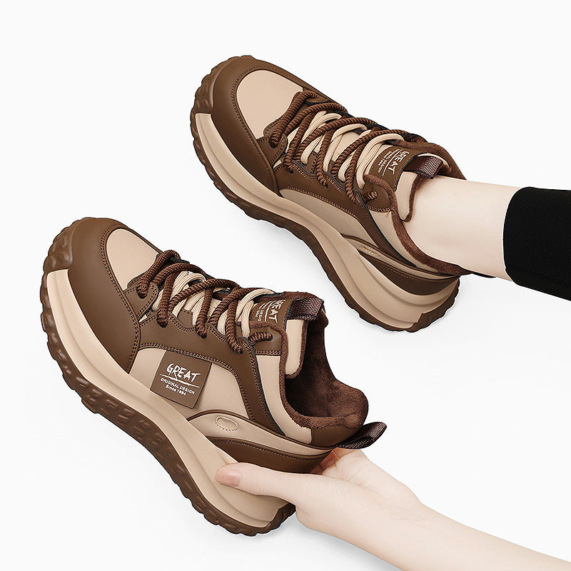 Damen Sportliche Chunky Sneaker mit dämpfender Außensohle EB
