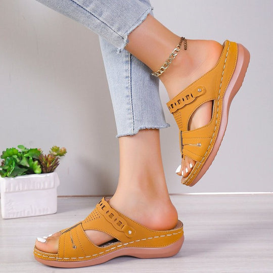 Damen komfortable Clogs mit modischem Design EB