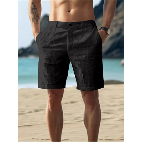 Herren Badeshorts mit schnelltrocknendem Material und praktischen Seitentaschen EB