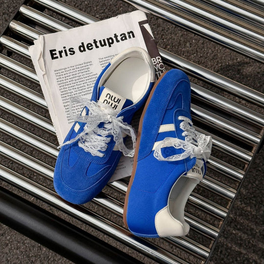 Damen Sportliche Sneakers mit atmungsaktivem Obermaterial von EB