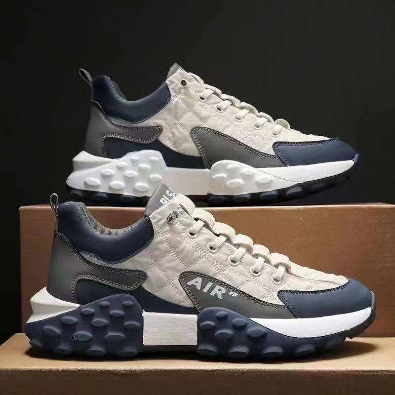 Damen modische und bequeme Freizeitsneaker mit dämpfender Sohle EB