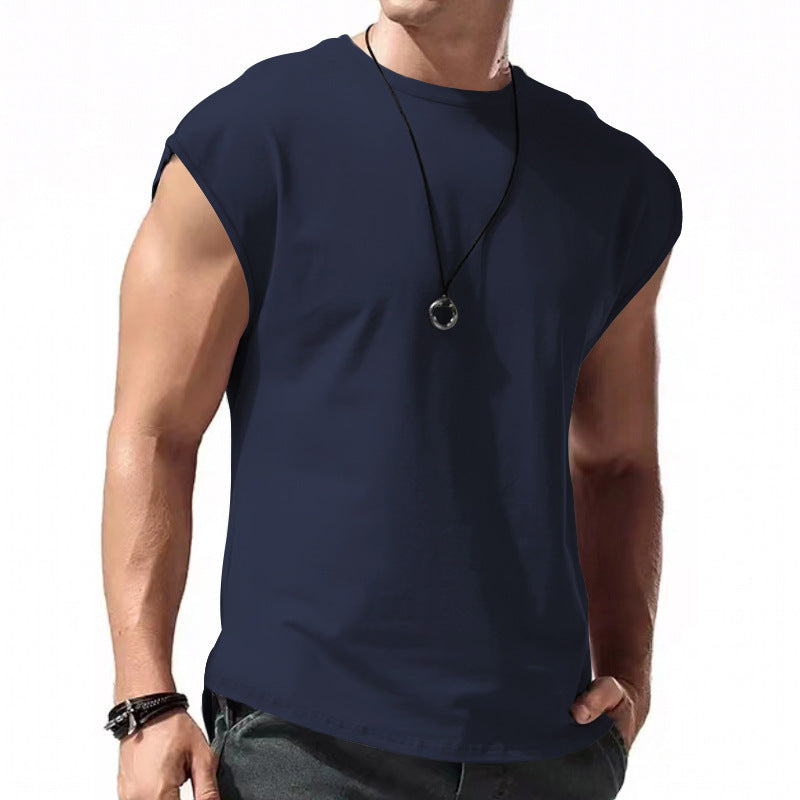 EB | Einfarbiges Weste-T-Shirt