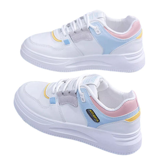 Damen Sportliche Sneakers mit ergonomischer Dämpfung und atmungsaktivem Obermaterial EB